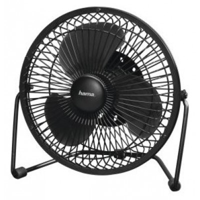 VENTILADOR DE SOBREMESA HAMA USB 15cm METALICO COLOR