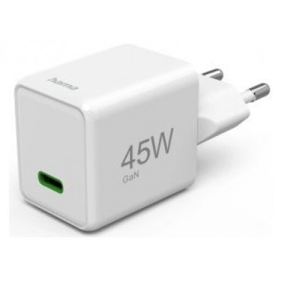 Cargador De Pared Hama Super Mini 1xusb-c Gan 45w