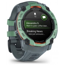 SMARTWATCH GARMIN INSTINCT 3 50MM AMOLED VERDE CORREA VERDE SMARTWATCH GARMIN INSTINCT 3 50MM AMOLED VERDE CORREA VERDE