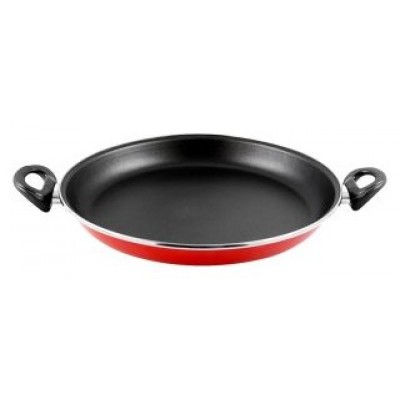 PAELLERA MAGEFESA K2 ROJO 34 ACERO ANTIADHERENTE