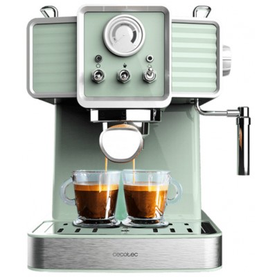 CAFETERA CECOTEC VINTAGE ESPRESSO 20 TRADIZIONALE OLIVE