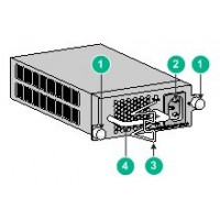 H3C - PSR75-12A-GL - 75W AC PLUGGABLE POWER SUPPLY MODULE (Espera 4 dias)