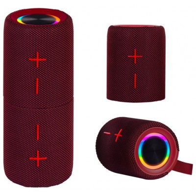 ALTAVOZ BLUETOOTH TREVI XR 8A44 DOUBLE 2X10W AMPLIF.SPKR + AW 2IN1 D. RED