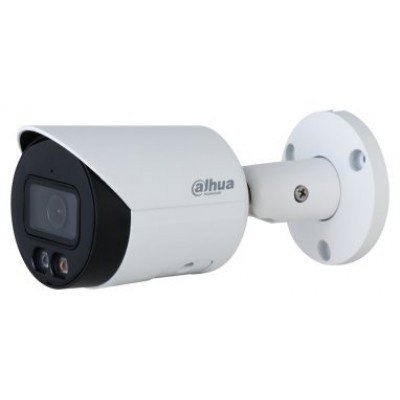 (DH-IPC-HFW2449SP-S-IL-0280B) DAHUA CÁMARA IP BULLET LITE WIZSENSE SERIE 2 4MP CON INTELIGENCIA ARTIFICIAL FULL-COLOR PAL LED IR & LUZ BLANCA 2.8MM 2ª GEN POE (Espera 4 dias)