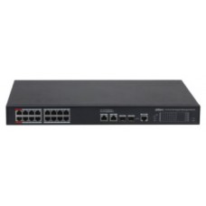 (DH-S4220-16GT-240) DAHUA SWITCH L2 GESTIONABLE POE 2.0 16 PUERTOS POE + 2 RJ45 GIGABIT+ 2 SFP GIGABIT (Espera 4 dias)