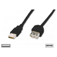 CABLE EXTENSION USB TIPO A-F 1.8 M NANOCABLE (Espera 4 dias)