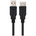 CABLE USB 2.0 TIPO AM-AH NEGRO 3.0 M NANOCABLE