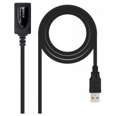 Nanocable - Cable alargador USB 2.0 de 5m PROLONGADOR