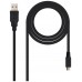 Nanocable - Cable USB 2.0 de 1,8m conexion A/M-MICRO