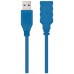 CABLE USB 3.0 TIPO AM-AH AZUL 1.0 M NANOCABLE