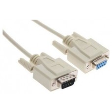 CABLE SERIE NULL MODEM, DB9/M-DB9/H, 6.0 M