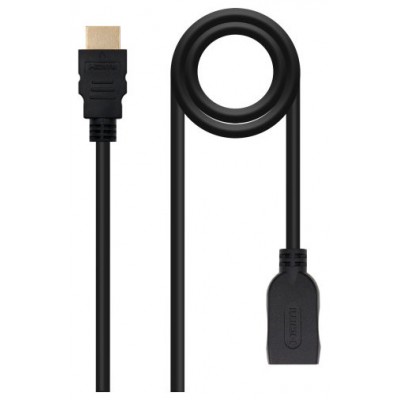 Cable HDMI V2.0 con conector tipo A macho en un