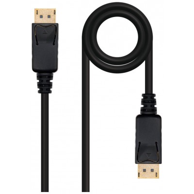 CABLE DISPLAYPORT DP/M-DP/M NEGRO 5.0 M NANOCABLE