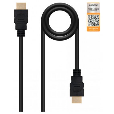 Nanocable - Cable HDMI 2.0 4K@60Hz 18Gbps A/M-A/M 1.5M