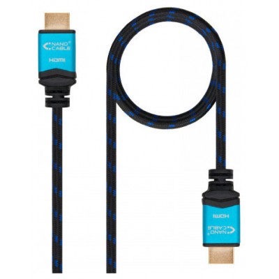 CABLE HDMI V2.0 4K@60Hz 18Gbps A/M-A/M NEGRO 1 M