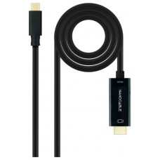 NANOCABLE CABLE CONVERSOR USB-C/M A HDMI/M 4K@30HZ 3 M