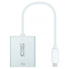 Nanocable - Conversor USB-C/M a VGA/H - 10cm - Color