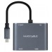 CONVERSOR USB-C A HDMI/VGA/USB3.0/PD 10.16.4304Tu