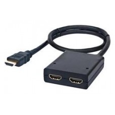 - HDMI duplicador (splitter) 1X2 (una entrada, dos