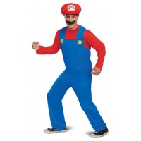 DISFRAZ MARIO CLÁSICO, TALLA XL: (42-46) DISGUISE 108459D (Espera 4 dias)