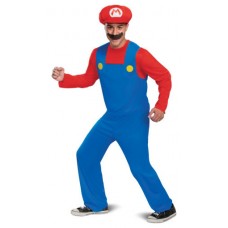 DISFRAZ MARIO CLÁSICO, TALLA XL: (42-46) DISGUISE 108459D (Espera 4 dias)