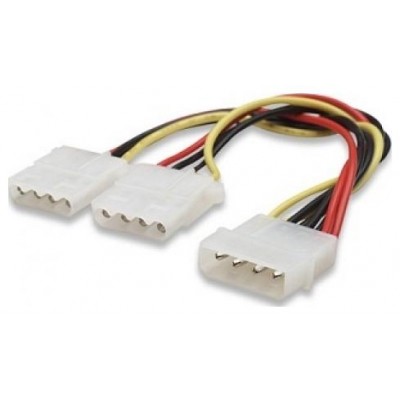 DUPLICADOR CABLE IDE ALIMENTACION ATX  EQUIP CONECTOR