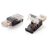 Kit 2 Unidades Conector Rj45 Equip Cat6 Toolfree No