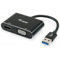 EQUIP ADAPTADOR USB 3.0 A HDMI / VGA  1920 X 1080 60HZ