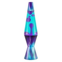 LAMPARA DE LAVA CLASSICA 2047EU CERA DE COLOR MORADO