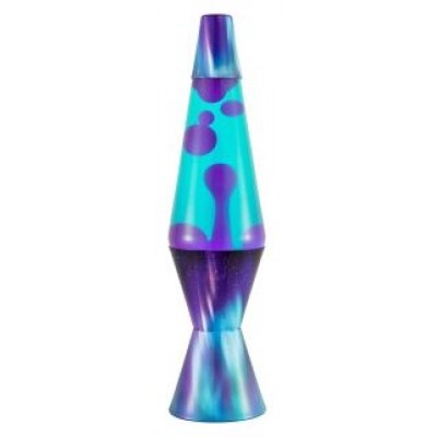 LAMPARA DE LAVA CLASSICA 2047EU CERA DE COLOR MORADO