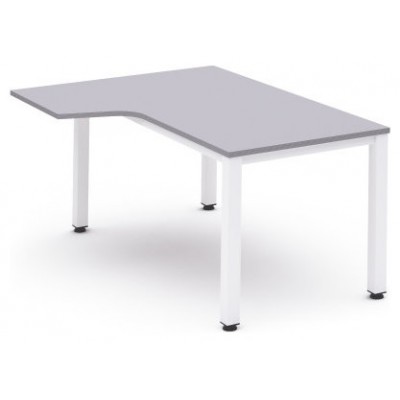 MESA DE OFICINA SERIE EXECUTIVE FORMA L IZQUIERDA 160X120 BLANCO/GRIS ROCADA 2053AM02 (Espera 4 dias)