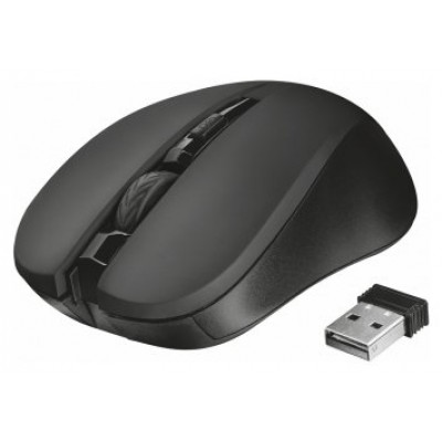 MOUSE TRUST WIRELESS  MYDO SILENT BLACK ALCANCE 10M