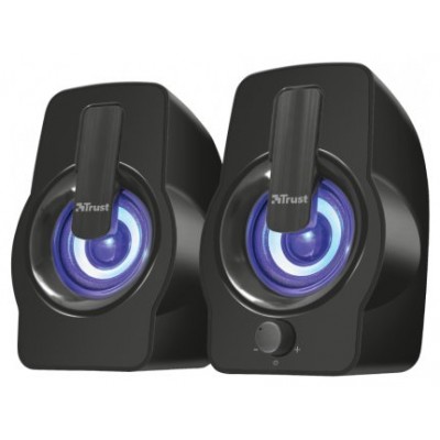 Altavoces 2.0 Trust 2.0 Gemi Rgb 12w Rms Iluminacion