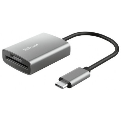 Lector De Tarjetas Externo Trust Dalyx Fast Usb-c