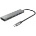 Hub Trust Halyx Aluminium Usb-c A 3 Puertos Usb-a