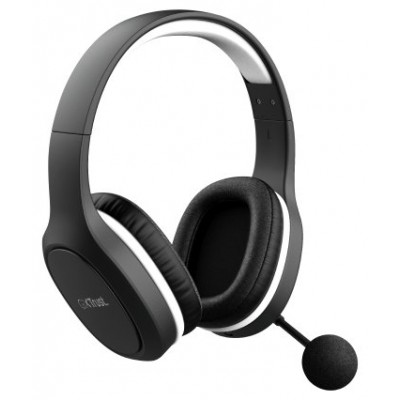 Trust GXT 391 Thian Auriculares Inalámbrico y alámbrico Diadema Juego USB Tipo C Negro, Blanco (Espera 4 dias)