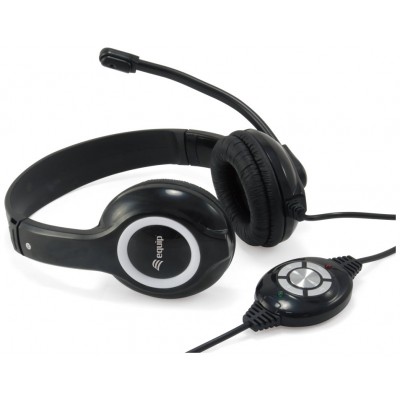 HEADSET USB  EQUIP LIFE MICROFONO FLEXIBLE CONTROL