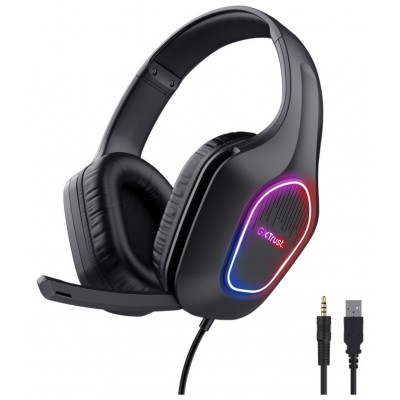 AURICULARES TRUSTR GXT 416 ZIROX BK