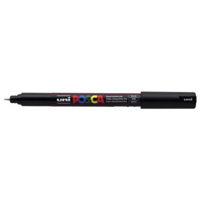 MARCADOR POSCA PC-1MR 0,7MM NEGRO UNI-BALL 289827000 (MIN6) (Espera 4 dias)