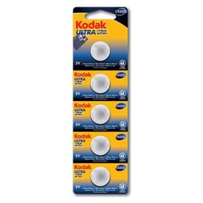 Pila Kodak Boton Litio Cr2032 X5 3.volt Pack 5ud