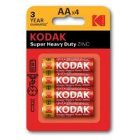 PILAS AA KODAK EXTRA HEAVY DUTY ZINC LR6 PACK 4 PILAS AA KODAK EXTRA HEAVY DUTY ZINC LR6 PACK 4