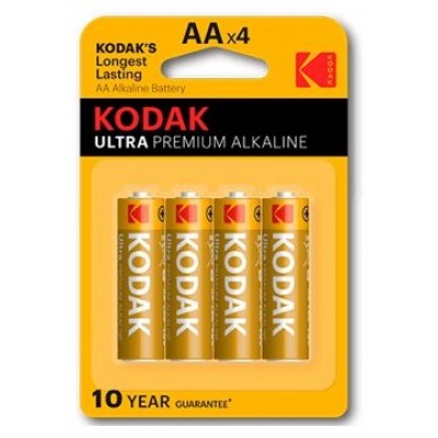 Pila Kodak Ultra Premium Alcalina Lr6 Aa Blister 4