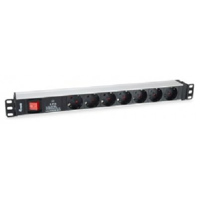 Regleta Alimentacion Rack 19" 1u 7 Tomas