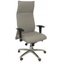 PIQUERAS Y CRESPO Sillon Albacete XL piel gris oscuro hasta 160kg