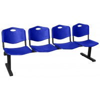 PIQUERAS Y CRESPO NOWY STYL Bancada Iso plastic 4 plazas PVC color azul