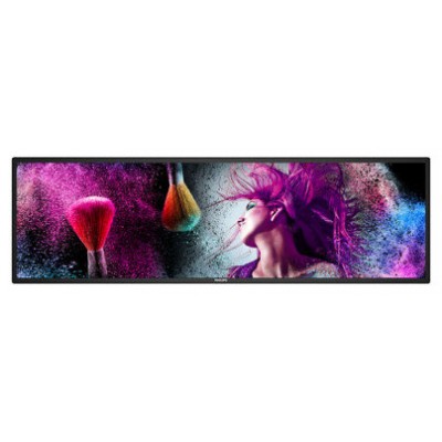 MONITOR PHILIPS 37" S-LINE / PANEL 32:9 / 1950x540 700CD/M2 / 8MS / PIXEL PITCH 0.47X0.47 / VESA 400X200/M6 / SOC SI/ USO LANDSCAPE PORTRAIT 24/7 / OPS NO / NO WIFI / 1XRJ45 (37BDL3050S/00) (Espera 4 dias)