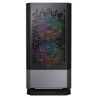 Cougar Caja Minitorre MG140 Air RGB Black Cristal