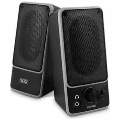 ALTAVOCES 3GO W400 2.0 USB NEGRO (Espera 4 dias)