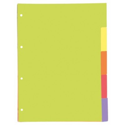 SEPARADORES CARTULINA STRONGLINE A4 5 POSICIONES - 5 COLORES VIVOS OXFORD 400149955 (Espera 4 dias) SEPARADORES CARTULINA STRONGLINE A4 5 POSICIONES - 5 COLORES VIVOS OXFORD 400149955 (Espera 4 dias)