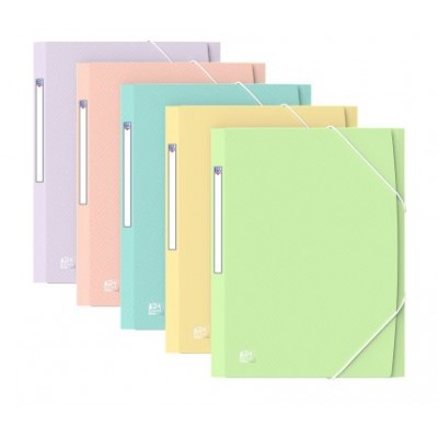 CARPETA DE GOMAS CON SOLAPAS OXFORD URBAN TP A4+ - SURTIDO PASTEL OXFORD 400187619 (Espera 4 dias)